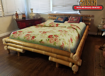 Bamboo Bed Furniture, King Size Bamboo Bed Frame